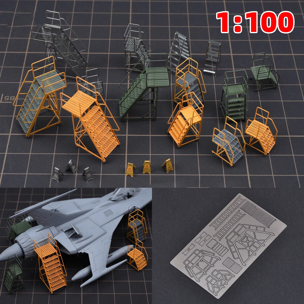 1/100 Modern Fighter Jet, Resin Model Aircraft Kit, Unassembled and Unpainted