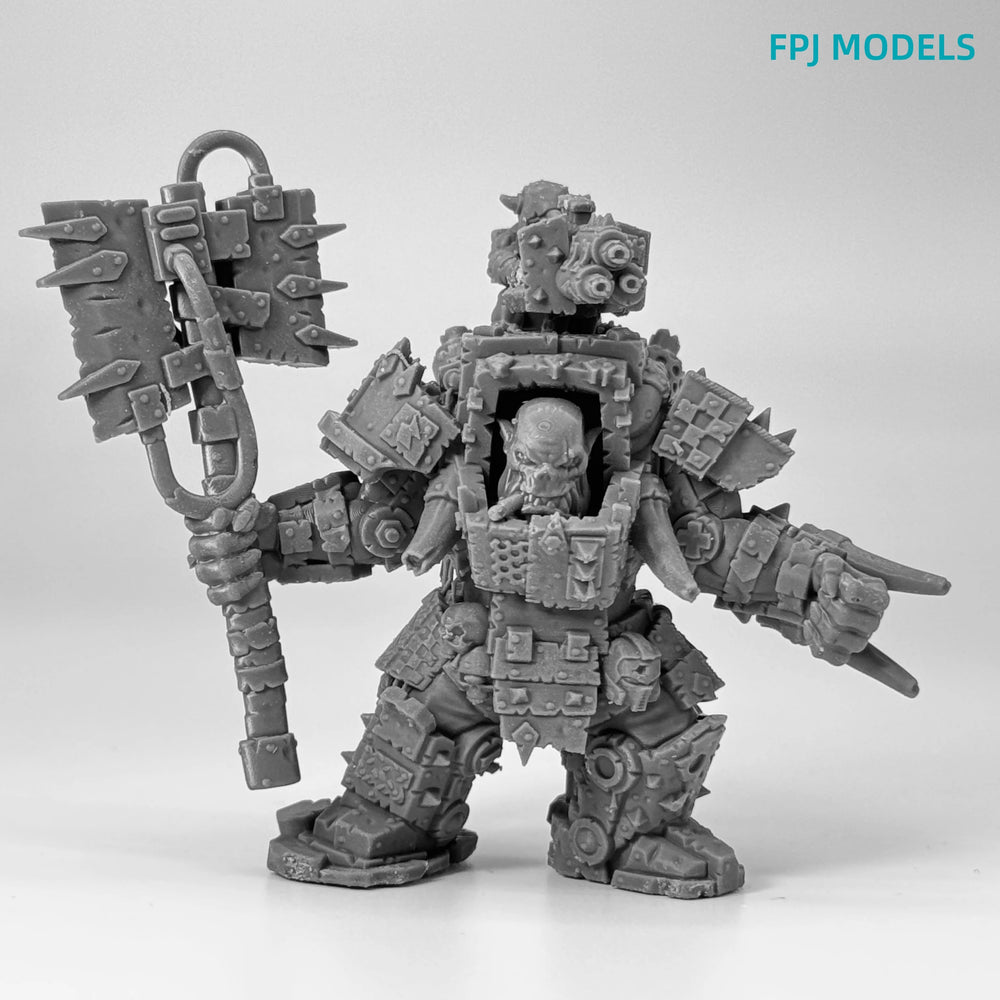 Az Commander, 3 Figures, Resin Model Figure Kit, Fantasy Theme, Unassembled and Unpainted