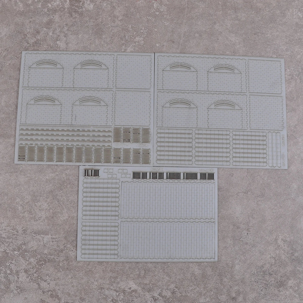 1/87 Modern Railway Bridge, Resin Model Diorama Kit, Historical Theme, Unassembled and Unpainted