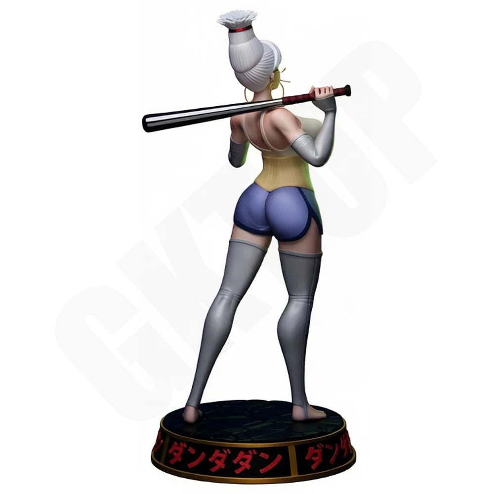 1/24 Warrior Girl with Launcher, Resin Model Figure Kit, Anime Theme, Unassembled and Unpainted