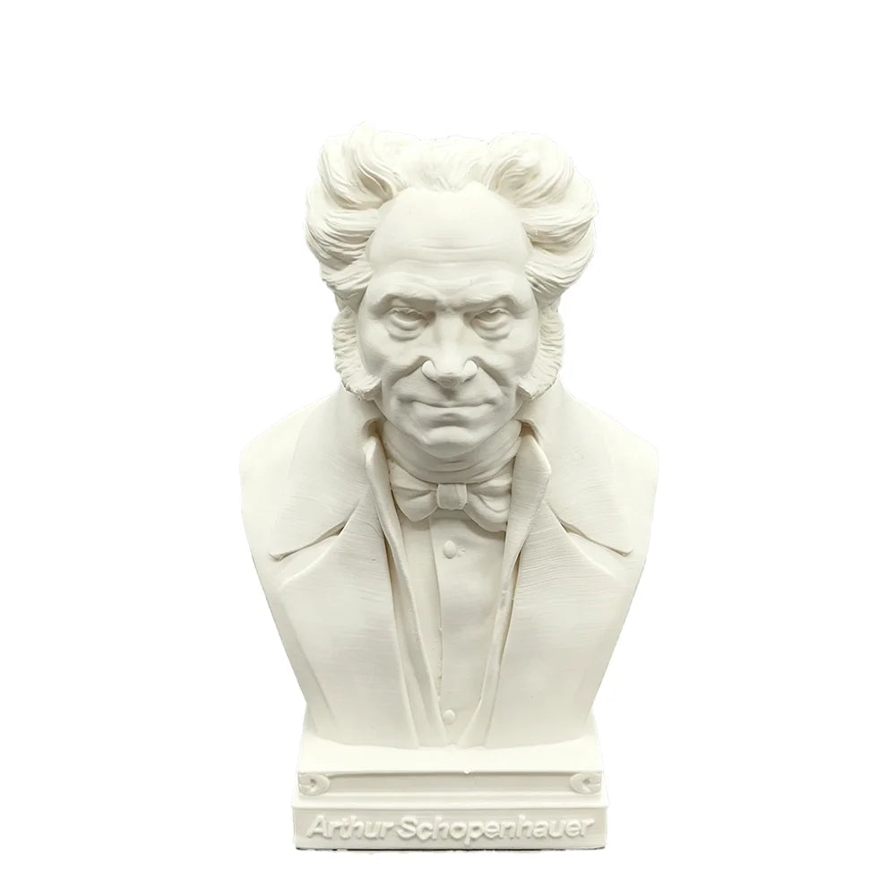 250mm Arthur Schopenhauer, Resin Model Bust Kit, Historical Theme, Unassembled and Unpainted