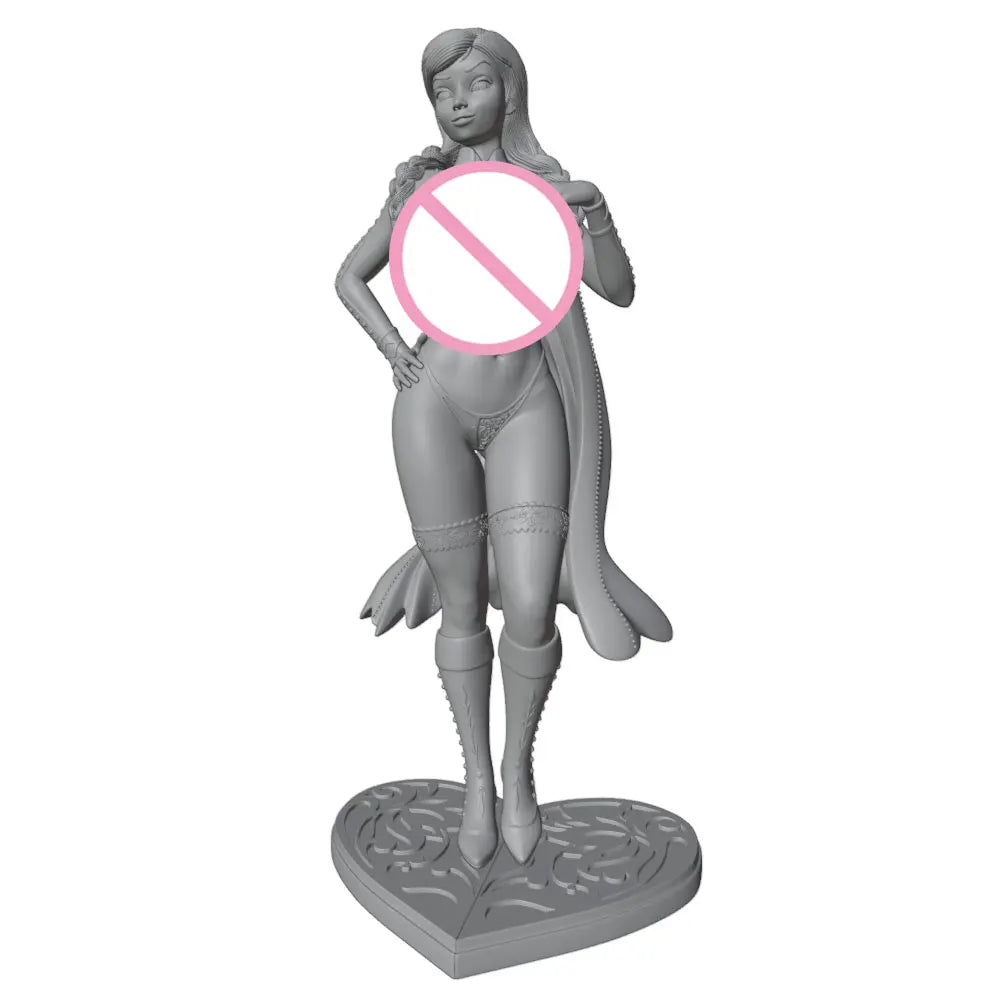 1/24 NSFW Female, 3 Figures, Resin Model Figure Kit, Unassembled and Unpainted