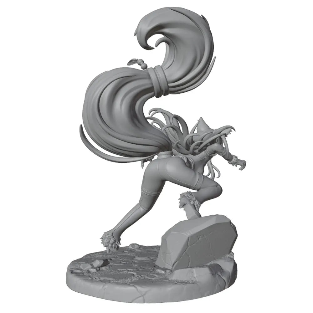 1/24 Anime Warrior, Resin Model Figure Kit, Anime Theme, Unassembled and Unpainted