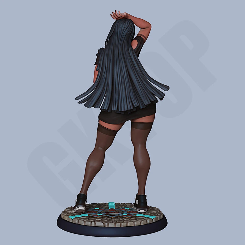1/24 Night Stalker, 2 Figures, Resin Model Figure Kit, Fantasy Theme, Unassembled and Unpainted