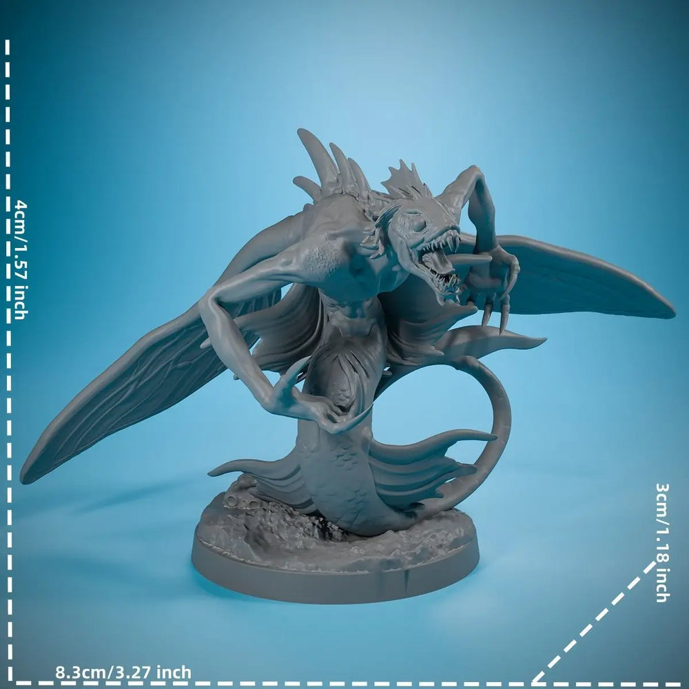 Dragon Creature, Resin Model Figure Kit, Fantasy Theme, Unassembled and Unpainted