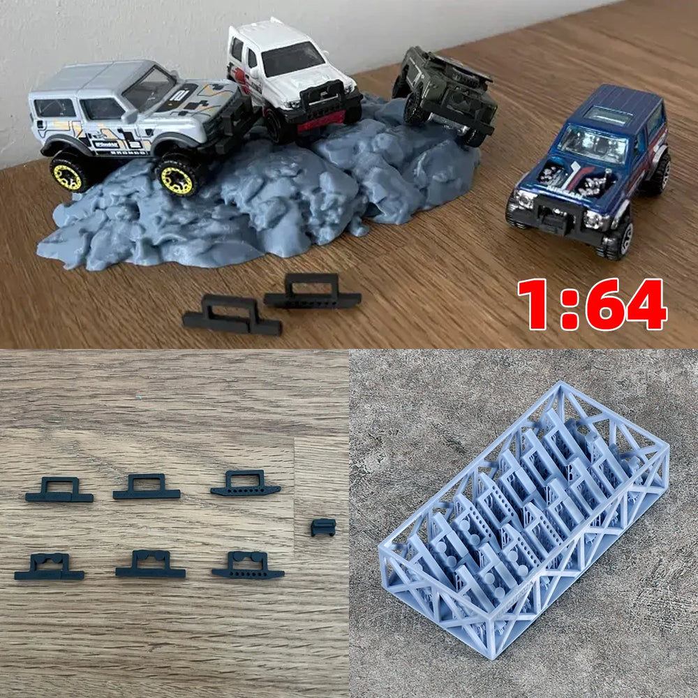 1/64 Civilian Vehicles, Resin Model Vehicle Kit, Historical Theme, Unassembled and Unpainted