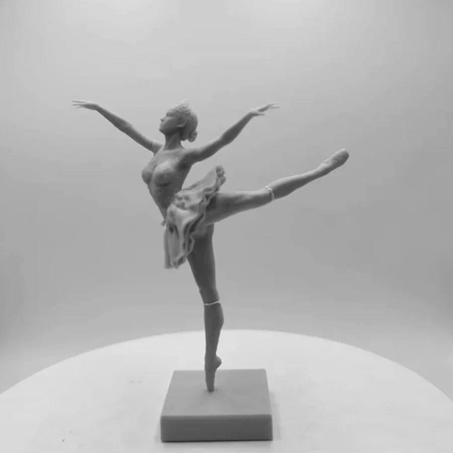 1/24 Modern Ballet Dancer, Resin Model Figure Kit, Unassembled and Unpainted