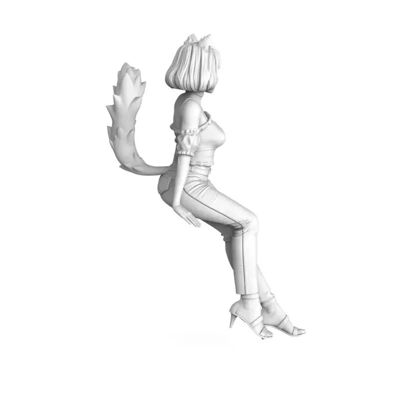 1/35 Fox Girl, Resin Model Figure Kit, Fantasy Theme, Unassembled and Unpainted