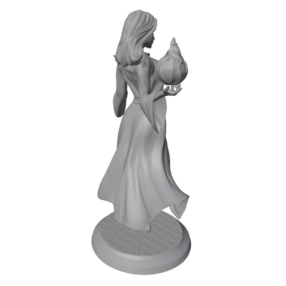 1/24 Sorceress Characters, 4 Figures, Resin Model Figure Kit, Fantasy Theme, Unassembled and Unpainted