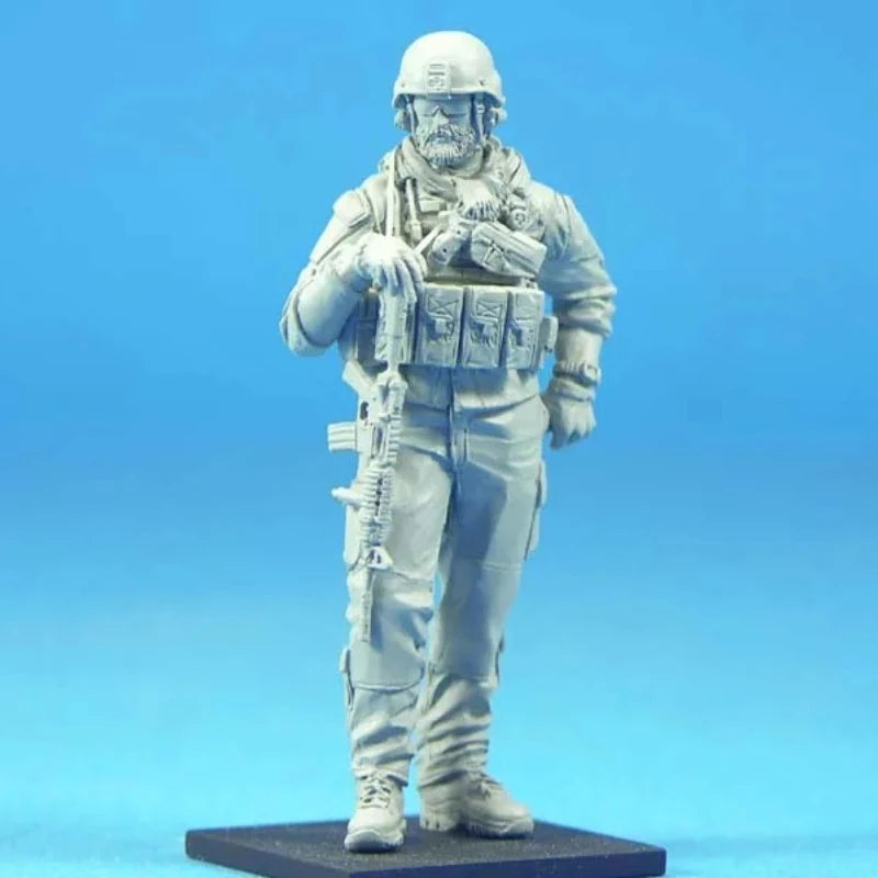 1/35 Modern US ODA Warrant Officer Tactical Operator, Resin Model Figure Kit, Unassembled and Unpainted