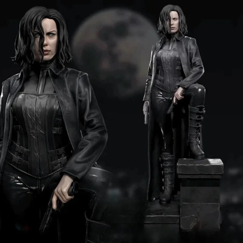 1/24 Selene Vampire Fighter, Resin Model Figure Kit, Fantasy Theme, Unassembled and Unpainted