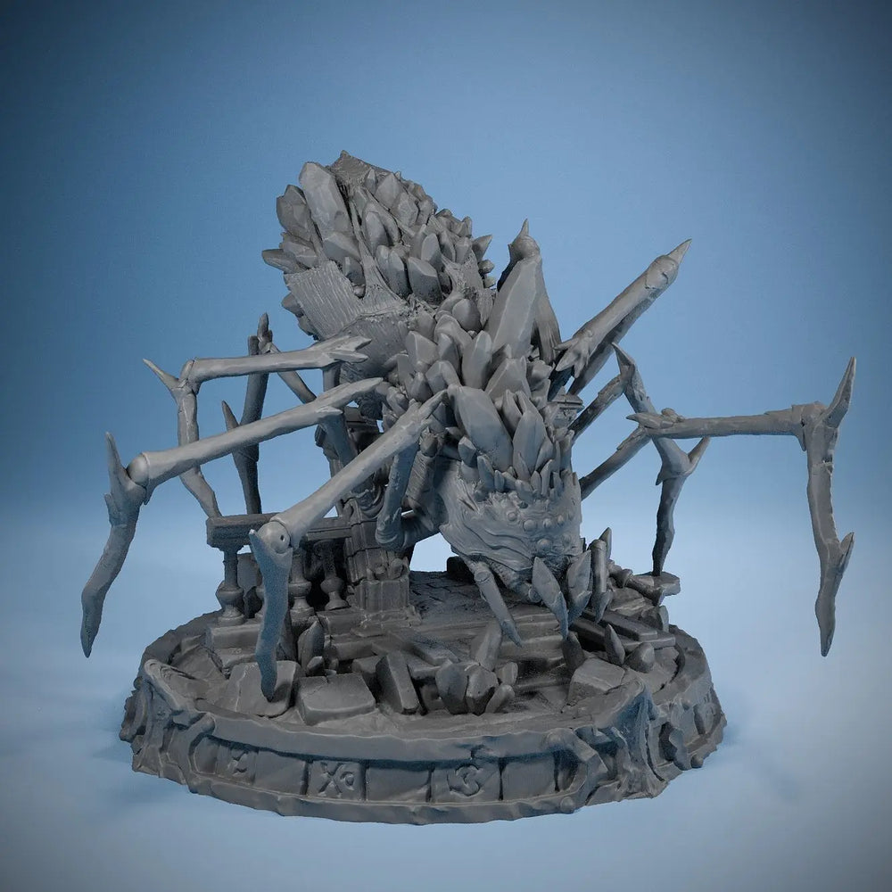 55mm Spider Monster on, Resin Model Creature Kit, Fantasy Theme, Unassembled and Unpainted