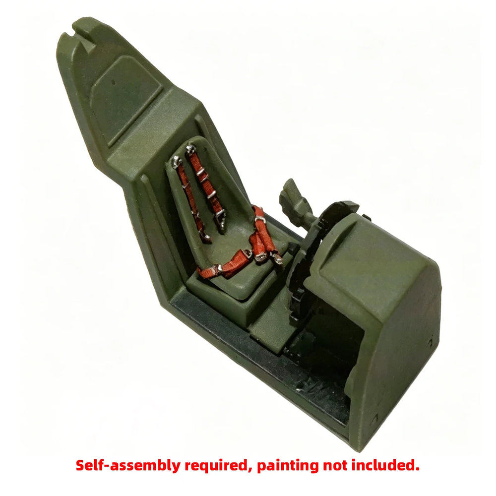 1/32 WWII German Aircraft Pilot Seat, Resin Model Accessory Kit, Unpainted