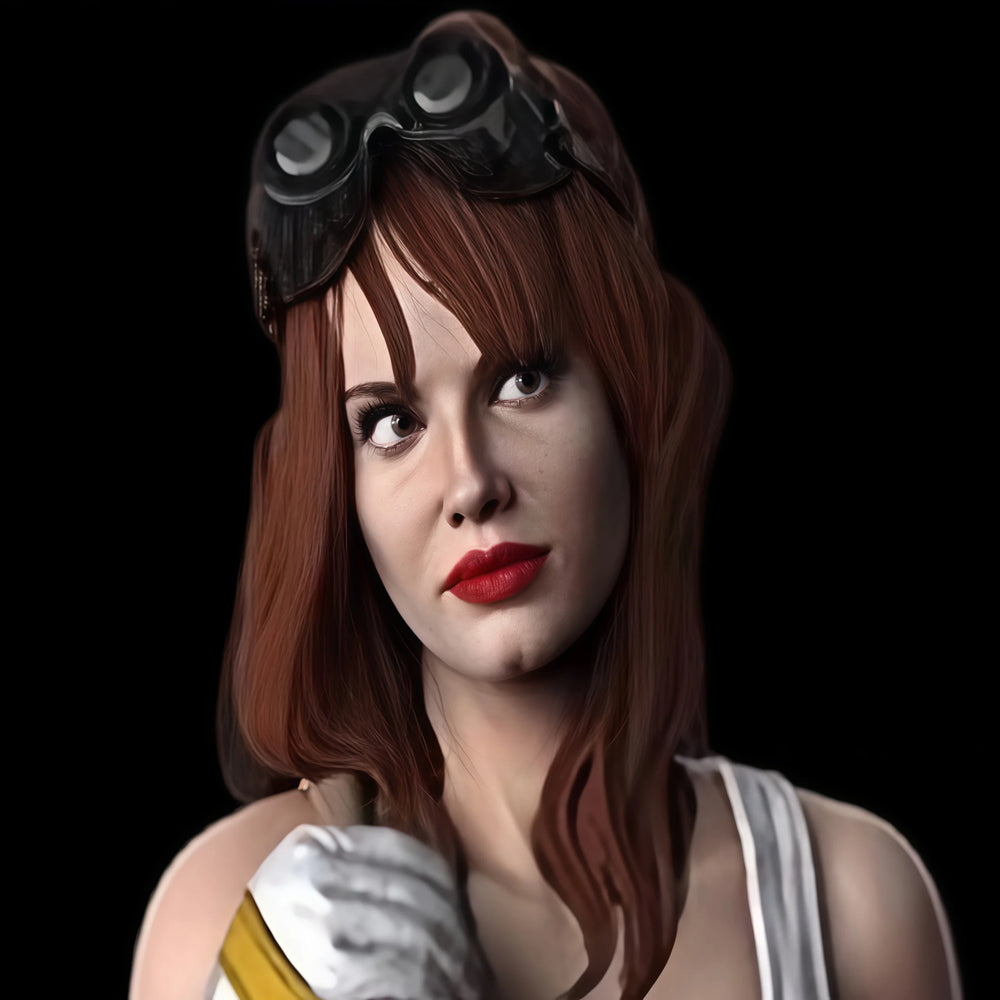 1/24 Modern Tactical Female Worker, 3 Figures, Resin Model Figure Kit, Unassembled and Unpainted