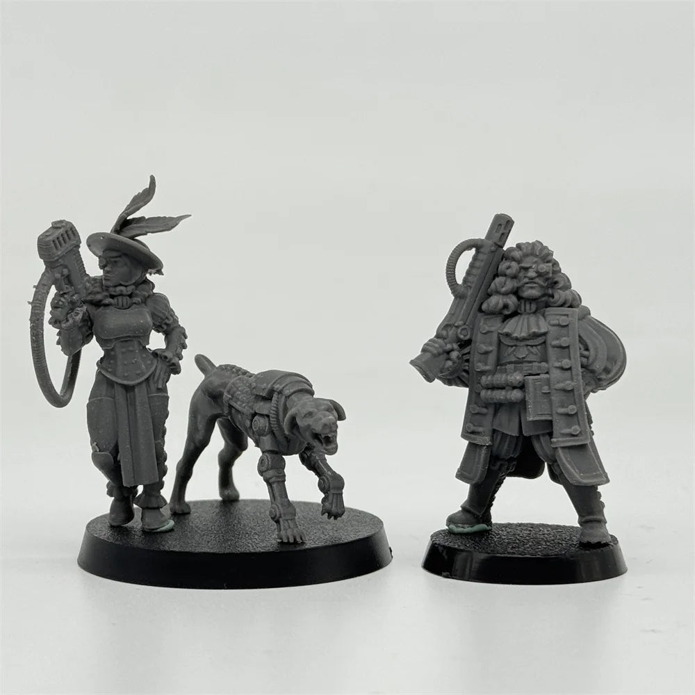 28mm Medieval Royal Guard Starfly Fantasy, 28 Figures, Resin Model Figure Kit, Unassembled and Unpainted