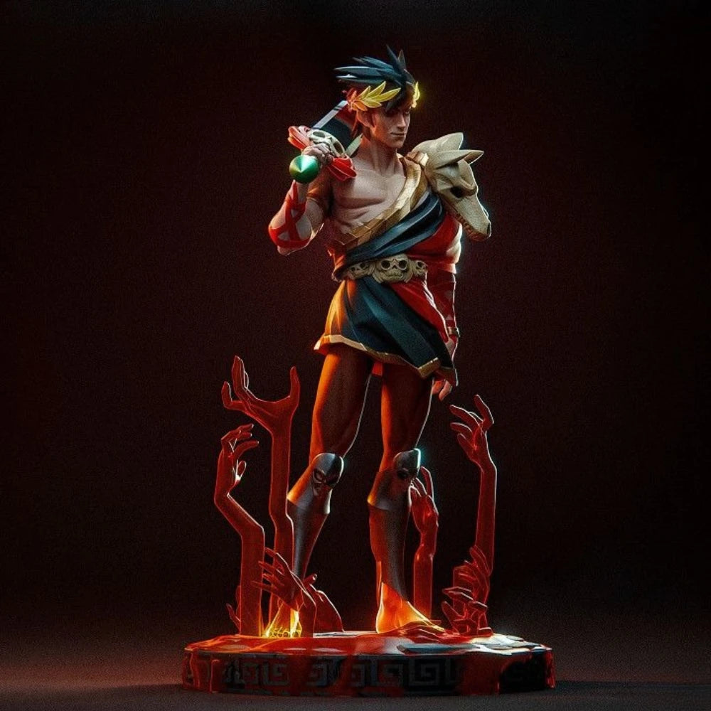 Warrior Deity, Resin Model Figure Kit, Fantasy Theme, Unassembled and Unpainted
