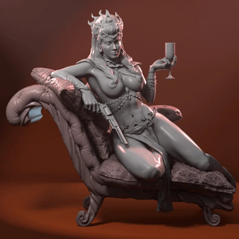 1/24 Mars Princess Dejah Thoris, Resin Model Figure Kit, Fantasy Theme, Unassembled and Unpainted