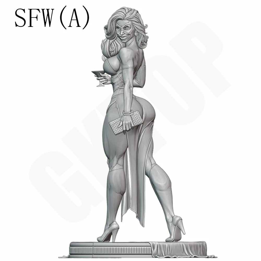 1/24 Thief Warrior, Resin Model Figure Kit, Fantasy Theme, Unassembled and Unpainted