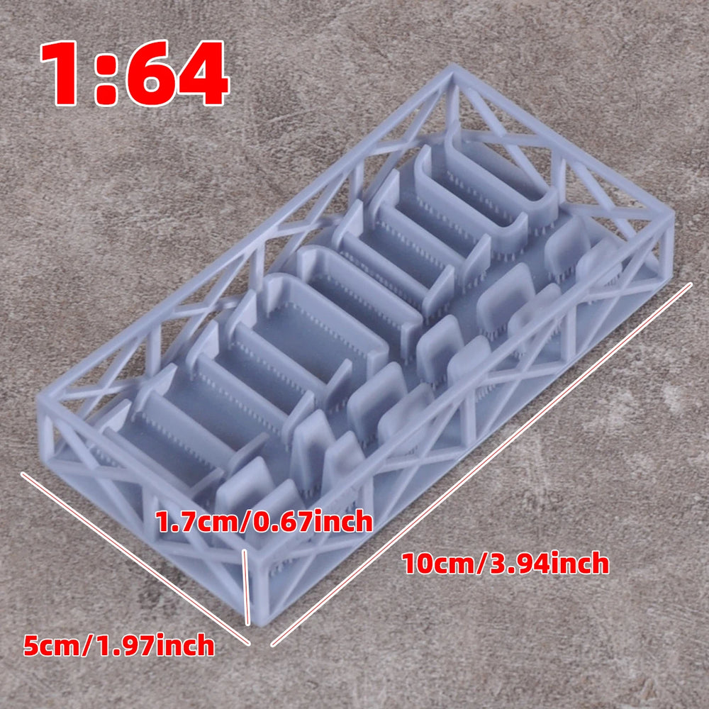 1/64 Modern Sports Car, Resin Model Vehicle Kit, Unassembled and Unpainted