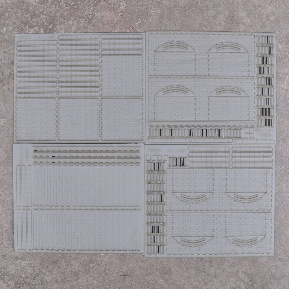1/72 Railway Bridge, Resin Model Terrain Kit, Historical Theme, Unpainted