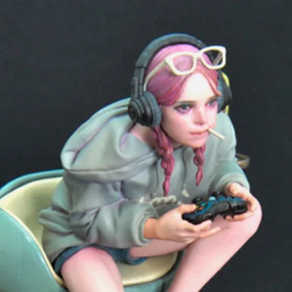 Cyberpunk Female Pilot — 1/8 Resin Figure