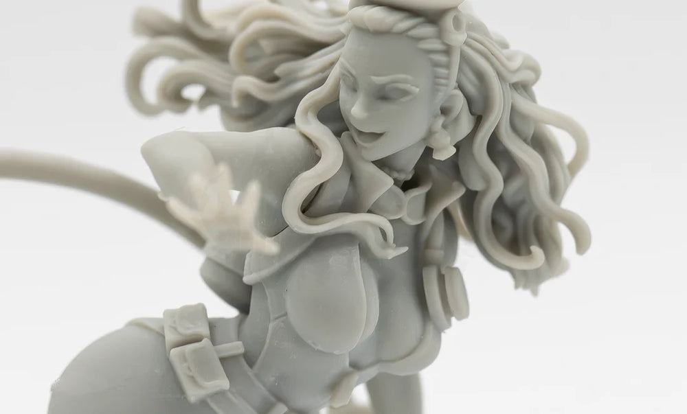 Erza Aquanaut, Resin Model Figure Kit, Anime Theme, Unassembled and Unpainted