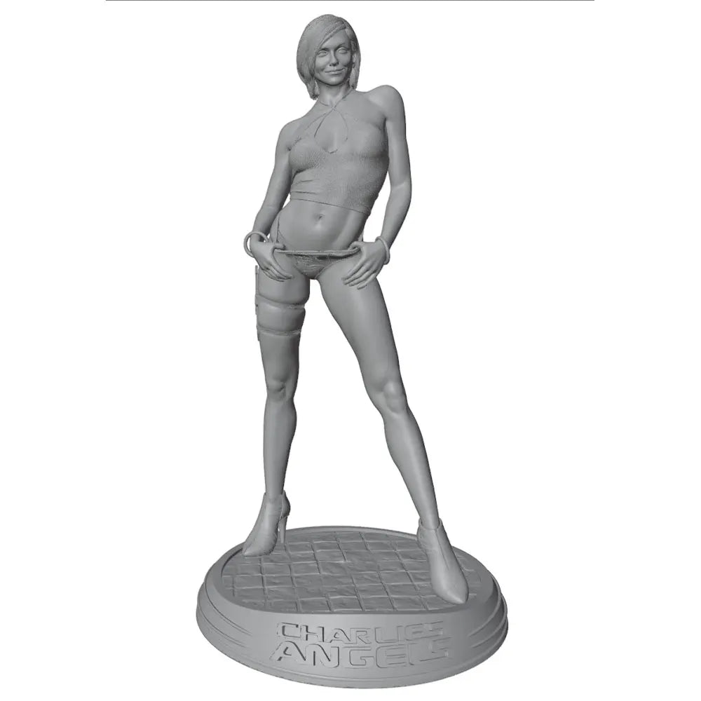 75mm Confident Woman in Wide Stance, Resin Model Figure Kit, Historical Theme, Unassembled and Unpainted
