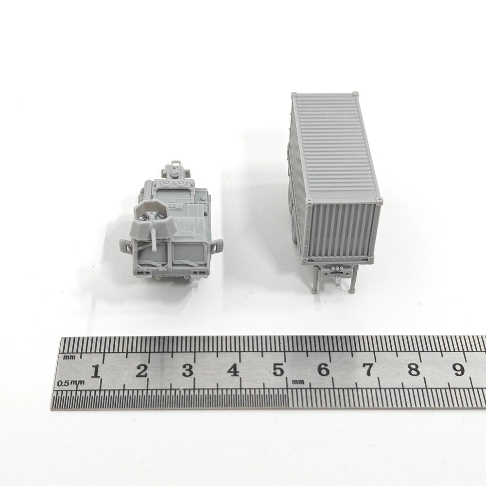 1/144 Modern M977 HEMTT Heavy Truck, Resin Model Vehicle Kit, Unassembled and Unpainted