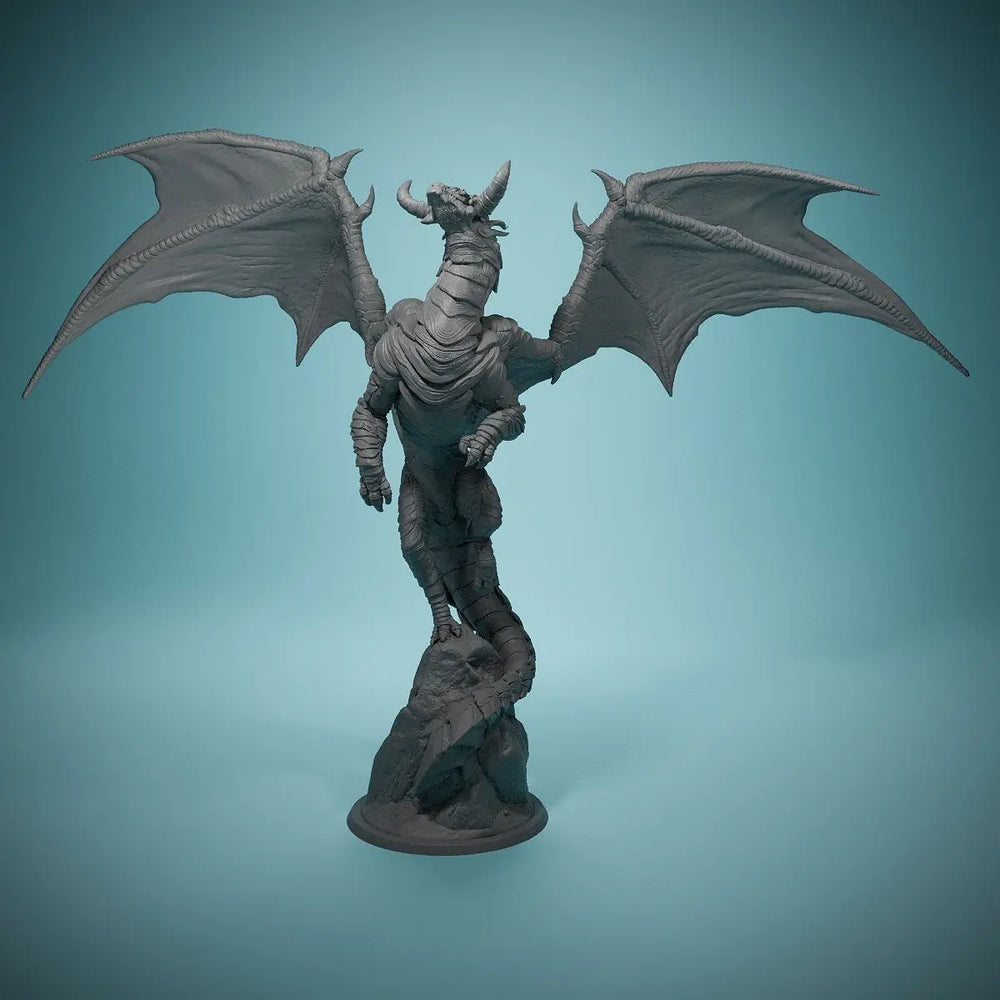100mm Cloud Dragon, Resin Model Figure Kit, Fantasy Theme, Unassembled and Unpainted