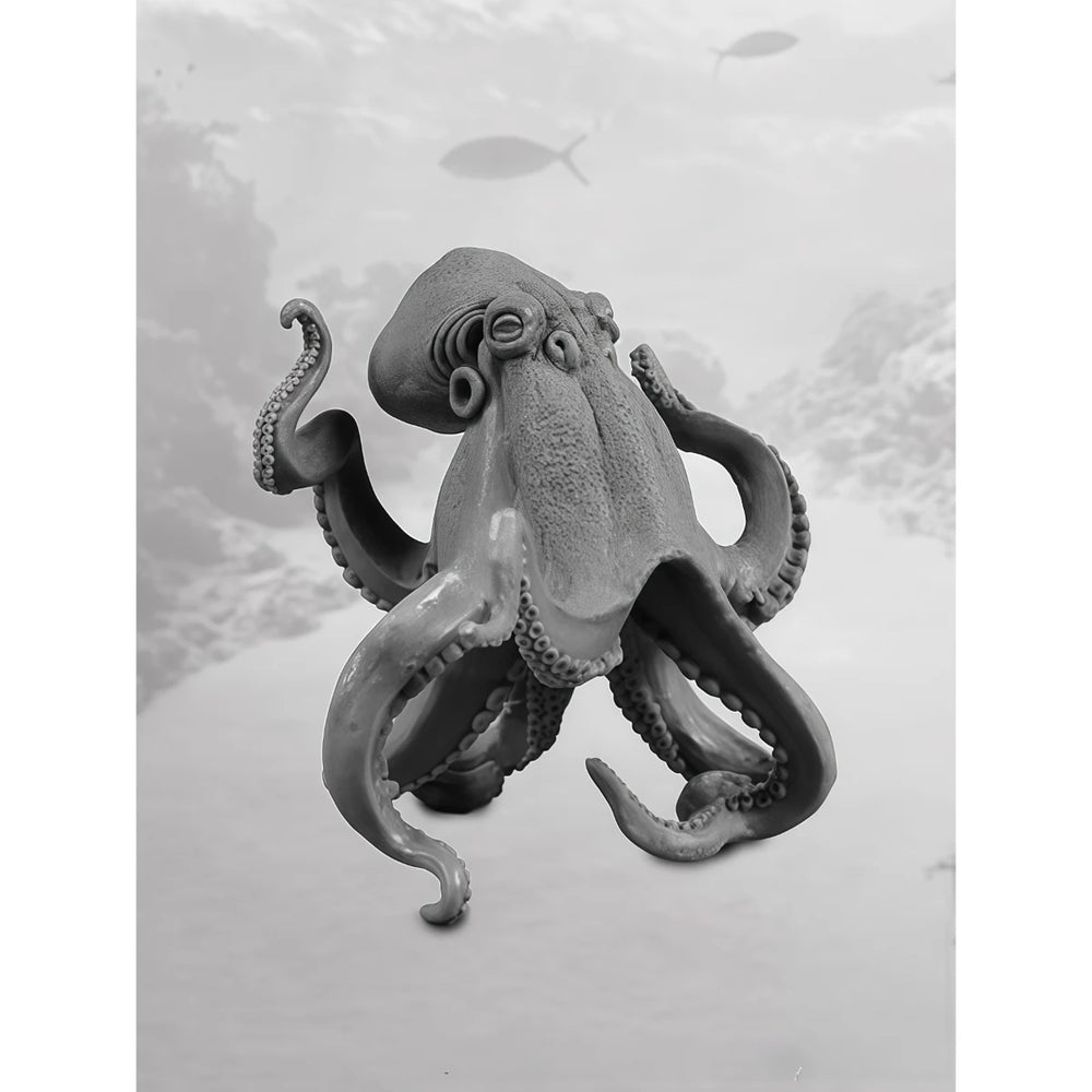 1/35 Octopus, Resin Model Creature Kit, Wildlife Theme, Unassembled and Unpainted