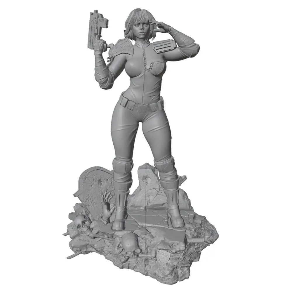 Fantasy Female Warrior — 1/24 Resin Figure