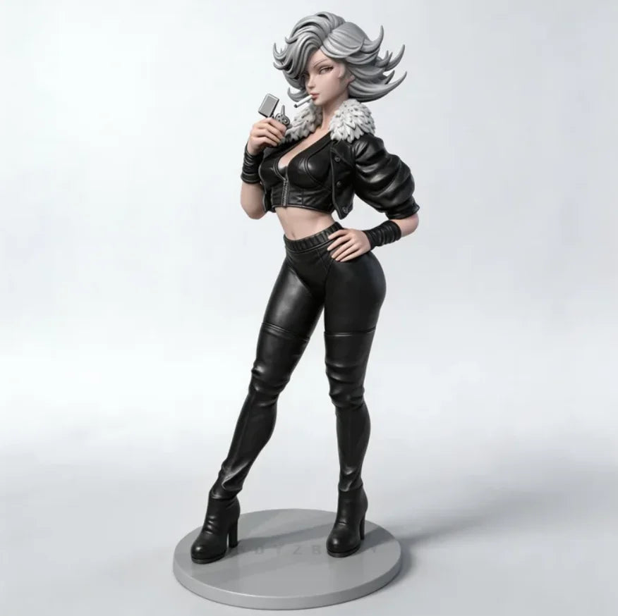 75mm Tactical Female Warrior, Resin Model Figure Kit, Unassembled and Unpainted