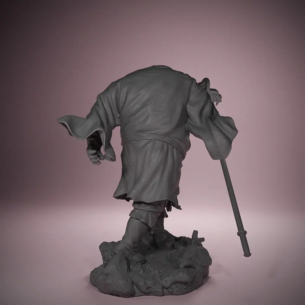 1/72 Pig Warrior, Resin Model Figure Kit, Fantasy Theme, Unassembled and Unpainted