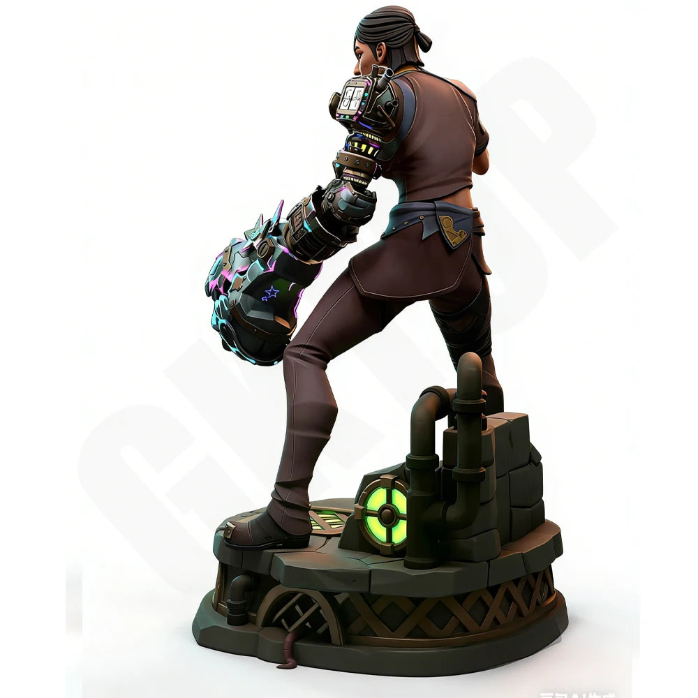 1/24 Gir Warrior, Resin Model Figure Kit, Sci-Fi Theme, Unassembled and Unpainted
