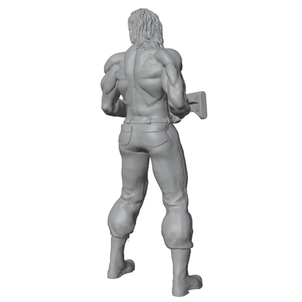 75mm Modern Commando with Assault Rifle, Resin Model Figure Kit, Unassembled and Unpainted
