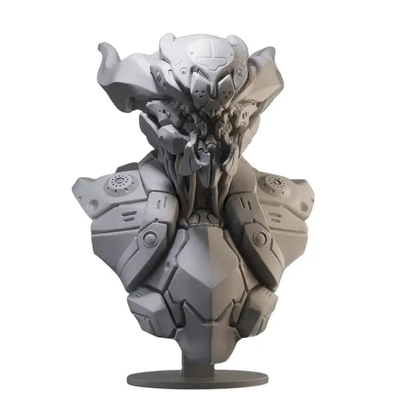 1/10 Zerg Alien Biomechanical, Resin Model Bust Kit, Sci-Fi Theme, Unassembled and Unpainted