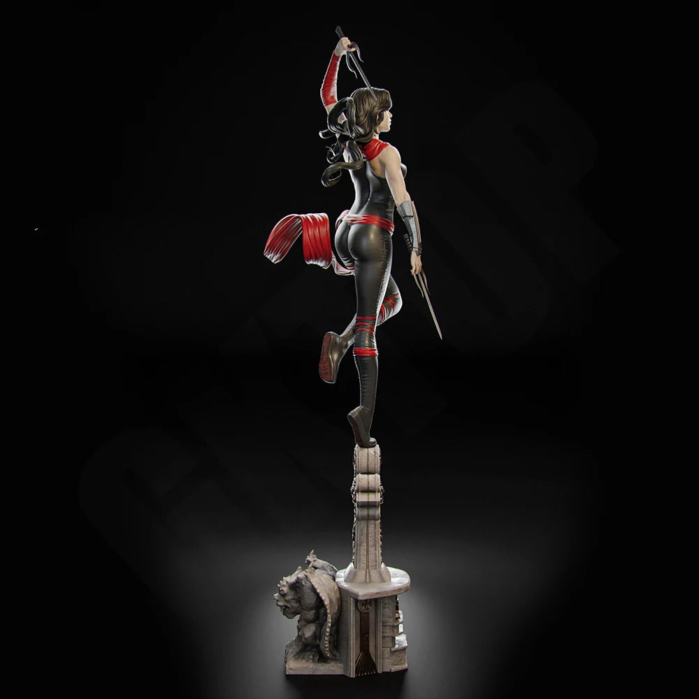 1/24 Dark Fantasy Assassin, Resin Model Figure Kit, Fantasy Theme, Unassembled and Unpainted