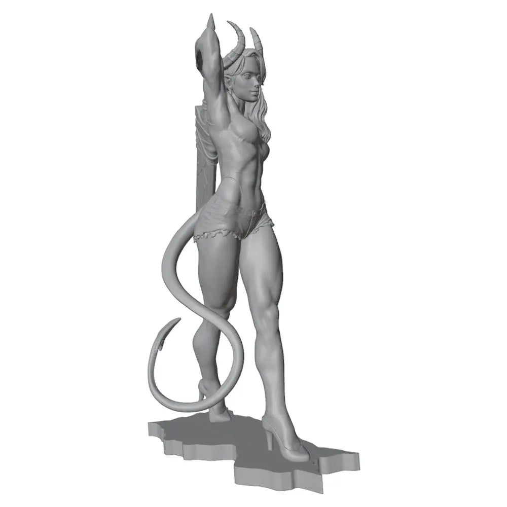 1/24 Female Orc Warrior, Resin Model Figure Kit, Fantasy Theme, Unassembled and Unpainted