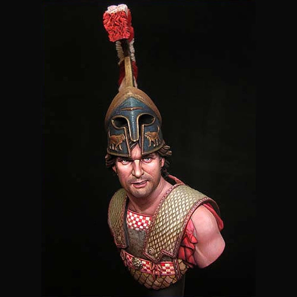 1/10 Ancient Greek Athenian Warlord, Resin Model Bust Kit, Unassembled and Unpainted