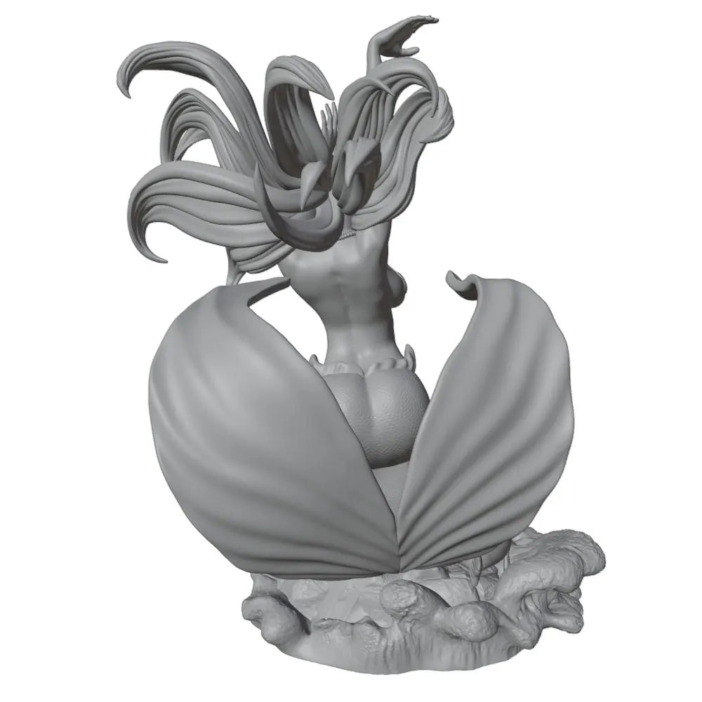 75mm Fantasy Mermaid, Resin Model Figure Kit, Unassembled and Unpainted