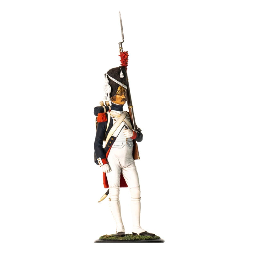1/18 Napoleonic French Imperial Guard Dragoon, Resin Model Figure Kit, Unassembled and Unpainted