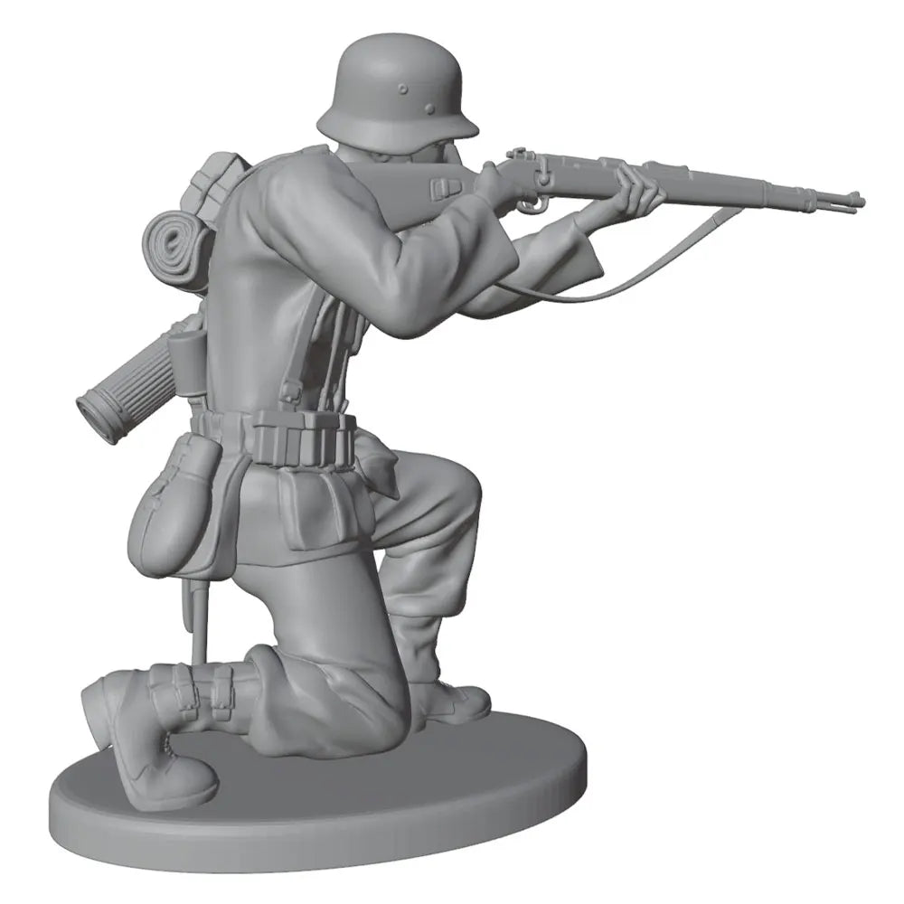 1/24 WWII German Infantry, 6 Figures, Resin Model Figure Kit, Unassembled and Unpainted