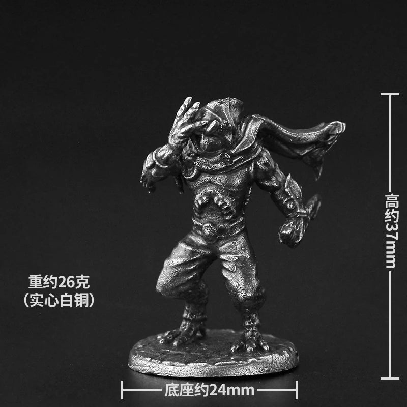 35mm Night Owl Force Demon Warriors, 6 Figures, Resin Model Figure Kit, Fantasy Theme, Unassembled and Unpainted