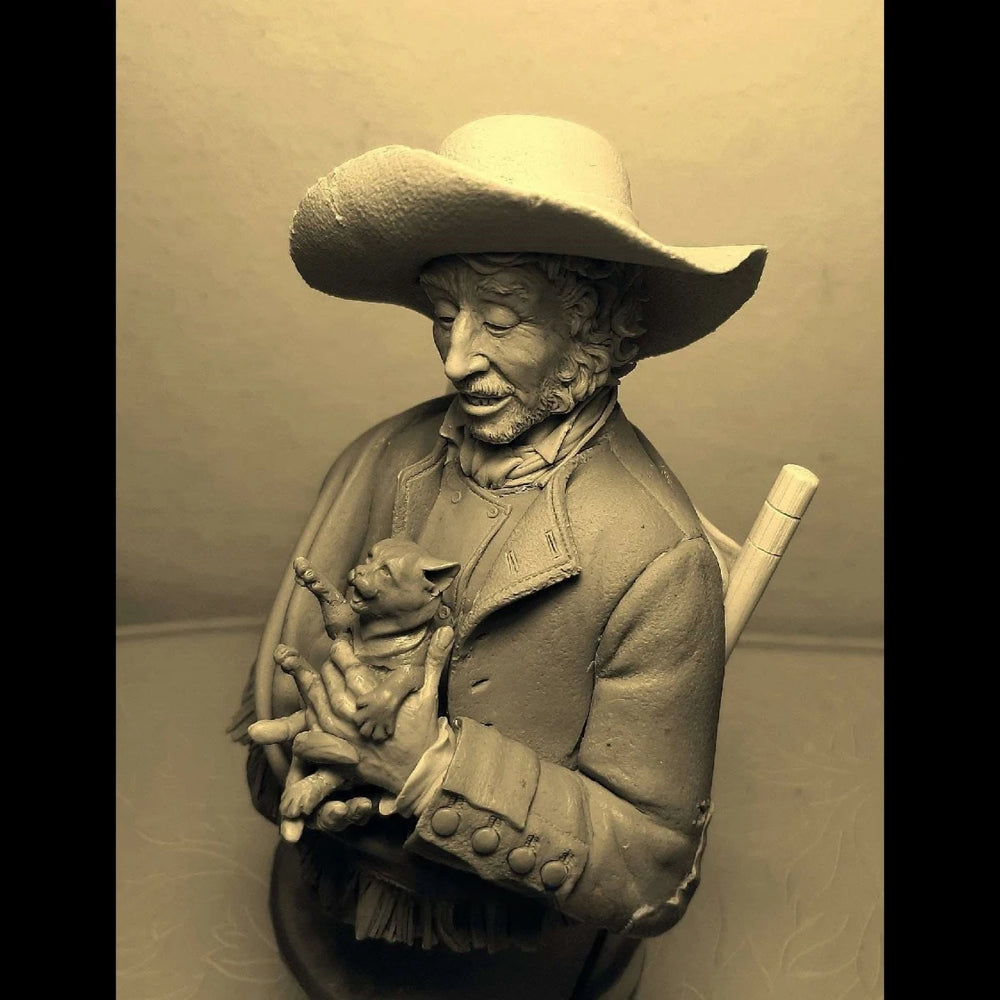 1/9 Western Old Man, Resin Model Bust Kit, Historical Theme, Unassembled and Unpainted