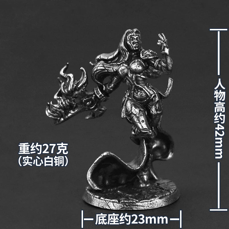 35mm Rat Man Swordsman Elf & Orc, 4 Figures, Resin Model Figure Kit, Fantasy Theme, Unassembled and Unpainted