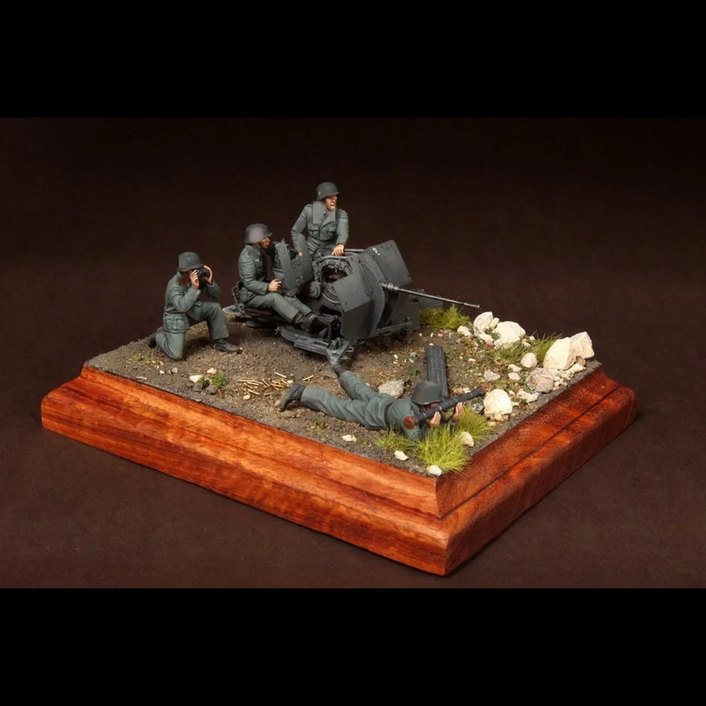 1/35 WWI German Military, 4 Figures, Resin Model Figure Kit, Unassembled and Unpainted
