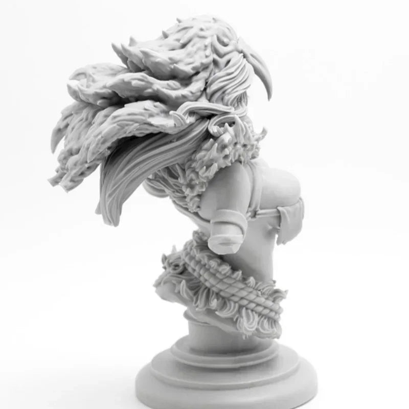 Female Lion, Resin Model Bust Kit, Fantasy Theme, Unassembled and Unpainted