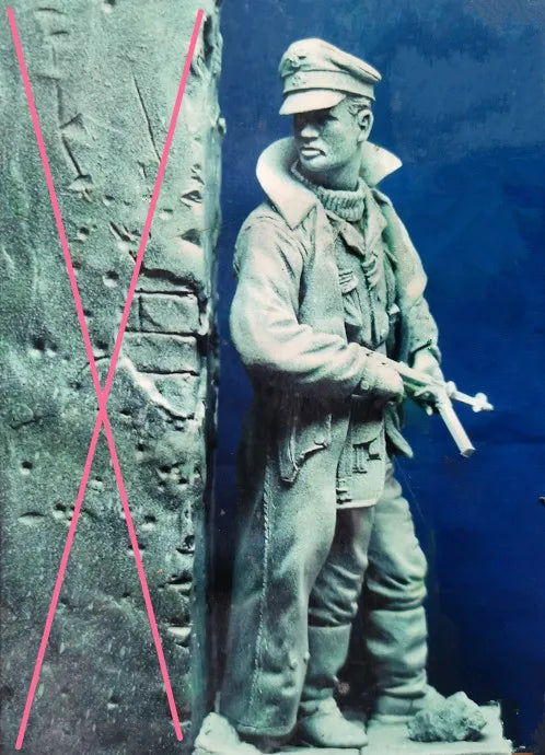 1/16 WWII British Infantryman with Puttees, Resin Model Figure Kit, Unassembled and Unpainted