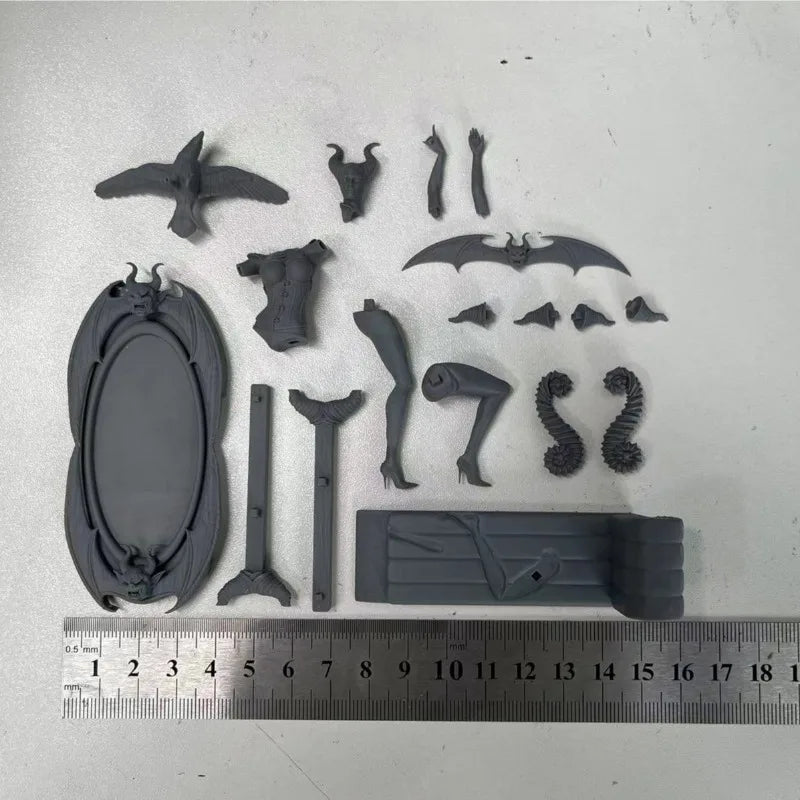 1/24 Maleficent, Resin Model Figure Kit, Fantasy Theme, Unassembled and Unpainted