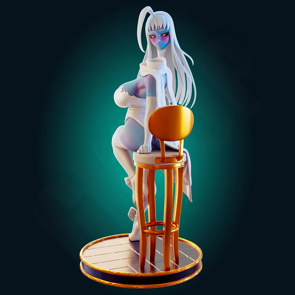 1/24 Alien Girl, Resin Model Figure Kit, Unassembled and Unpainted